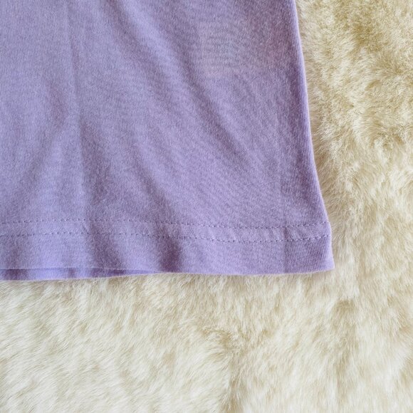 Route 66 Women's Purple Top with Floral Graphic size M Spring Summer - Picture 4 of 7